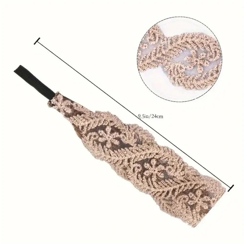 Lace Headband Set ~ 7 Pieces - Picture 2 of 3